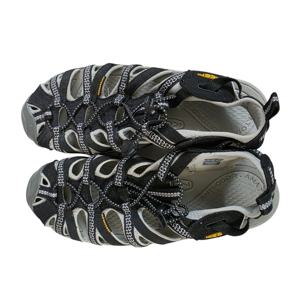 Keen Whisper Waterproof Sport Sandals Hiking Sandals Trails Black Womens Size 7